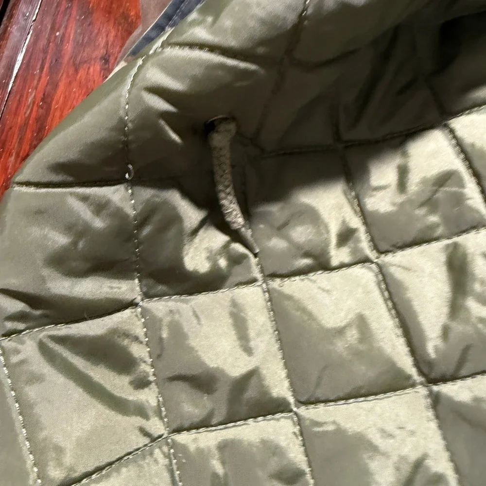 VTG‎ Military Jacket Boys Large 14-16 Field Cold Weather Coat Camo Lined Army